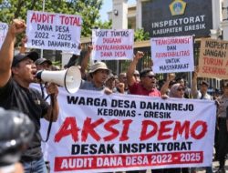 Inspektorat Gresik Didesak Audit Dana Desa Dahanrejo, Warga Soroti Dugaan Korupsi tidak Sesuai LPJ dan Realisasi Fisik