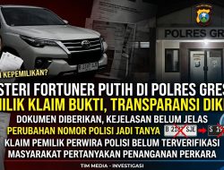 Misteri Fortuner Putih di Polres Gresik, Pemilik Klaim Miliki Bukti, Transparansi Penanganan Dipertanyakan