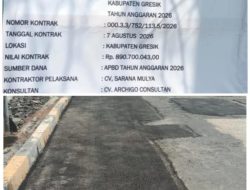 Proyek Pemeliharaan Jalan Pelabuhan Bawean Rp 890 Juta Disorot, Aspal Diduga Sekadar Tambal Sulam Asal-asalan